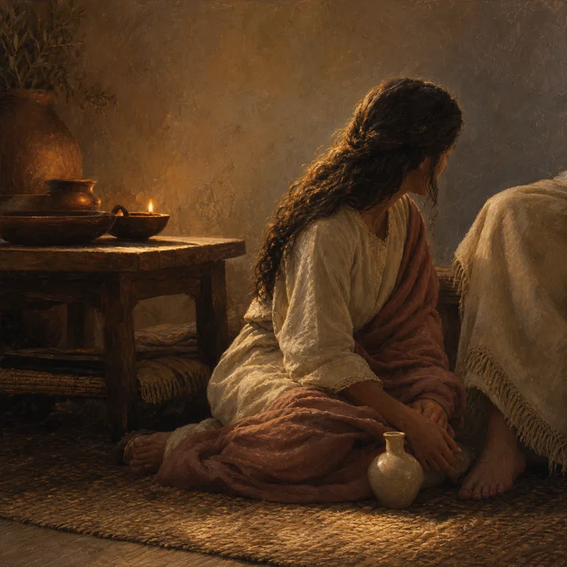 Mary of Bethany: Three Times at Jesus's Feet